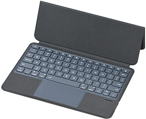 ZOMUN Ultra Thin TouchPad Mouse Bluetooth Keyboard Cover for iPad Air 4 / iPad Air 5 / iPad Air 11‑inch (M2) / iPad Air 11‑inch (M3)