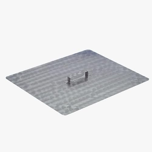 BSR-Grillen passender Pfannendeckel aus hochwertigem Edelstahl für 3er Pfanne/Gasgrill | Abmessung, ca. 61 x 51 cm | Abdeckung für Bräterpfanne | Grill | ideale Abdeckung für unsere Grillpfannen