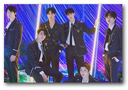 Astro K-Pop Heißes Poster, schöne Leinwand, Wandkunstdrucke, Poster, Foto, Bild, Malerei, Poster, Raumdekoration, 40 x 60 cm
