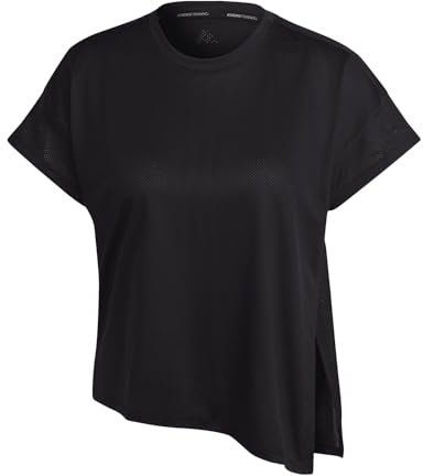 ADIDAS HY5407 HIIT QB Tee T-Shirt Damen Black/White Größe M