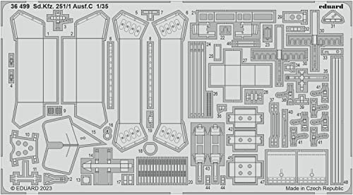 Eduard Accessories 36499 - 1:35 Sd.Kfz. 251/1 Ausf.C 1/35 ACADEMY - Neu