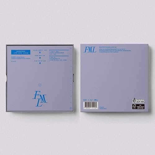 (Incl.Pre-Order Item) SEVENTEEN FML 10th Mini Album (DELUXE Ver. +Store Gift Card) K-POP SEALED