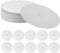 Garneck 70 Pcs Candle Tray Trim Tray White Candle Office Desk White Candle Protective Disc Candle Holder bobeches Candles Drip Paper drip Protector for Candles Candle Protective Plate 8cm