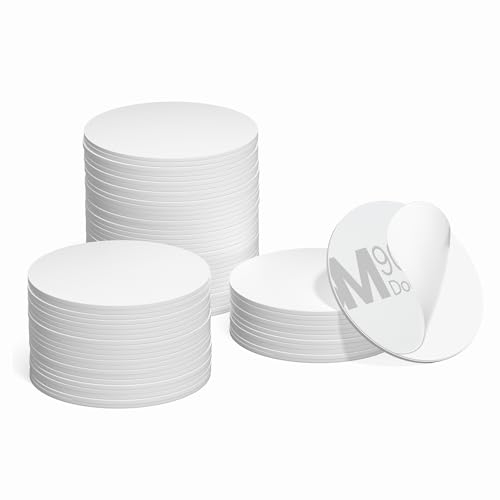 30 NFC Tag Karten, programmierbar, NFC, 215 Etiketten, PVC, NTAG215, selbstklebende Rückseite, rund, 25 mm, 504 Byte Speicher für Android iPhone und alle NFC-fähigen Geräte