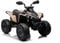 Kinder Elektro Quad 12V Can-am Renegade, Khaki, Einsitzer, Elektro Quad für Kinder mit LED-Leuchten, 12-V-Batterie, 2 x 35-W-Motoren, weiche Eva-Räder, MP3-Player mit USB/AUX-Eingang, lizenziert