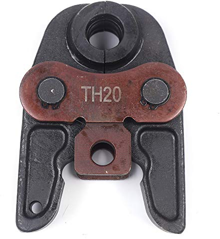 Brride Pinza a pressa TH20 contorno 41 mm, apertura massima forgiata e realizzata a CNC, ganasce a pressatura di alta precisione per tubi PEX, tubi in PB, raccordi in rame