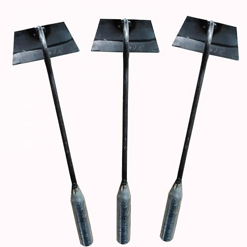 BERO Strumenti manuali per il giardinaggio, zappa a mezzaluna in acciaio temprato, zappa trapezoidale, zappa da giardino, strumento per il diserbo e lo spostamento