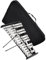 Glockenspiel mit 32 Tönen und höhenverstellbarem Ständer aus Aluminium Glockenspiel Set