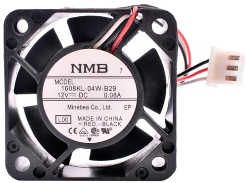 1608KL-04W-B29 Ventilador de 40 mm 40x40x20 mm 4 cm 4020 DC12V 0.08A Ventilador de refrigeración silencioso adecuado for interruptor de encendido