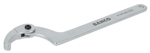 BAHCO verstellbarer Haken-Schlüssel 115-165 mm mit Chrom-Finish 310 mm