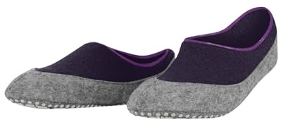 FALKE Stoppersocken Cosyshoe Invisible W Hp Wolle rutschhemmende Noppen 1 Paar, Rot Wineberry 8761, 41-42