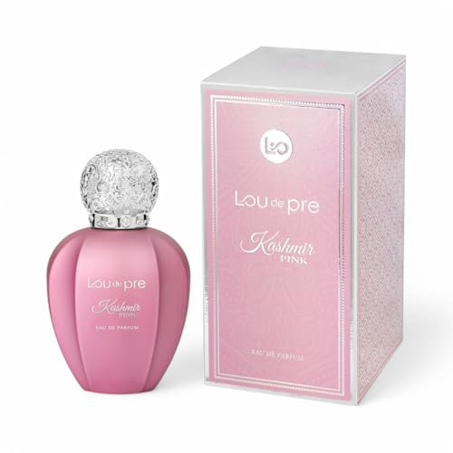 Lou de Pre Kashmir Pink Parfüm Eau de Parfum für Damen – Blumig-Fruchtiger Damenduft mit Rose, Vanille, Litschi & Kaschmirholz – Romantischer Parfümklassiker – Edler Duft für Frauen – 90 ml Frauenduft