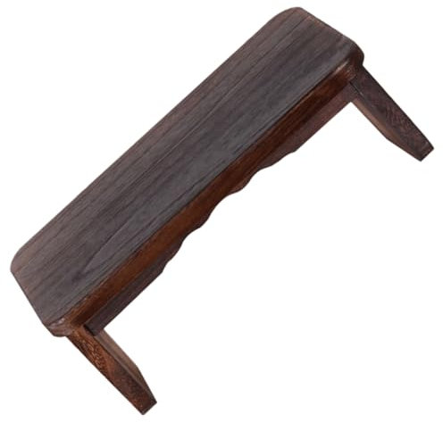 FONDOTIN Schwarzer Hocker Meditationskissen Gepolsterter Hocker Und Kniebank Für Die Meditation