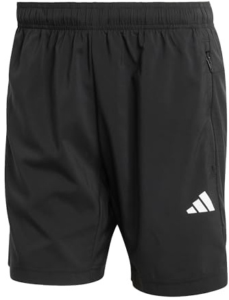 adidas Herren Workout Essentials Base Woven Short Shorts, Black, 3XL 7 inch