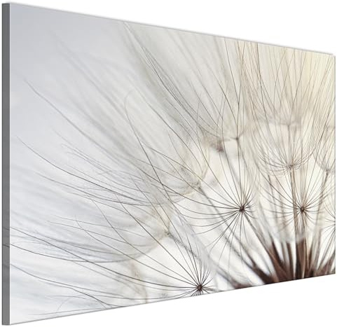 LUMASOUL Wandbilder Wohnzimmer Leinwandbild Natur 90x60 cm | 1-teiliges Bild für Schlafzimmer, Flur, Büro und Küche, modernes Foto-Motiv
