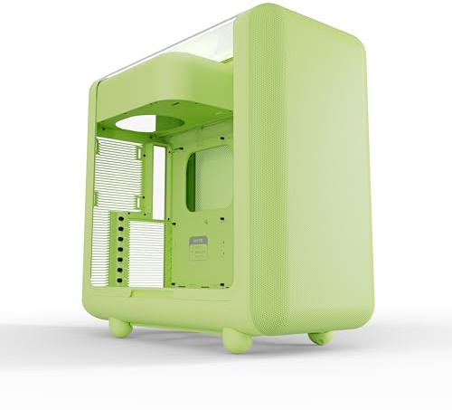 Hyte X50 Modern Performance ATX Mid-Tower PC Gaming Case - Matcha Milk (Green)