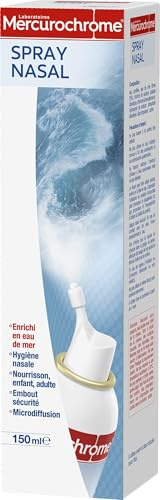 MERCUROCHROME Spray Nasal 150 ml (Lot de 6)