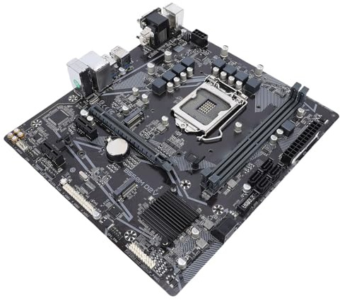 VBESTLIFE B560M-D2V Computer-Motherboard, LGA1200-Sockel für Core I9 I7 I5 11. 10. Generation, mit 4 USB 3.2 Gen1-Anschlüssen 6 SATA 6 Gbit/s, für Micro ATX DDR4