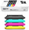 5X Müller Printware Toner für Samsung CLX 3170 3175 FW FN N ersetzt CLT-P4092C Schwarz Blau Rot Gelb
