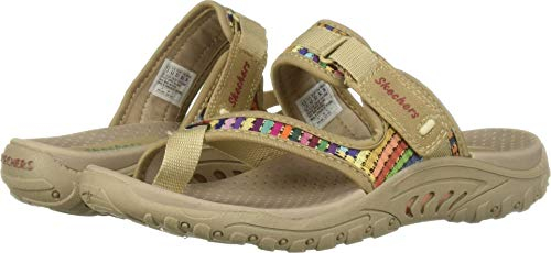 Skechers Reggae Mad Swag 41124DKNT, Zehenstegsandalen - 37 EU