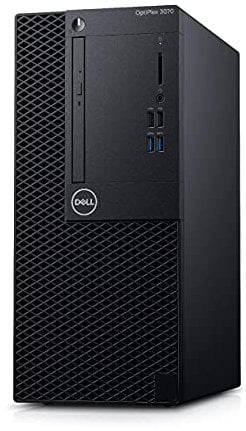 Dell Optiplex 3070 SFF Office PC i5 9500 9th Gen 3.0Ghz 16GB RAM 512GB SSD HD Graphics USB 3.1 DFF7J (Renewed)