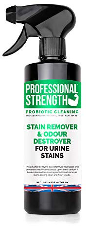Professional Strength Urine Remover 500 ml (Pack of 1) – Enzymatic Stain Cleaner – Safe For Pets And Family – Works On Sofas, Mattresses And Carpets