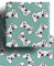 4 x Fathers Day Computer Gaming Wrapping Paper Sheets - Premium Recyclable Green Video Game Controller Gift Wrap for Birthday Boys and Girls | Made in the UK