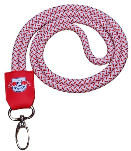 RB Leipzig Schlüsselband - Kordel - rot/weiß Lanyard Keyholder RBL - Plus Lesezeichen Wir lieben Fußball
