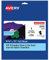 Avery 03242 Stoff-Transferpapier, leuchtet im Dunkeln, 21,6 x 27,9 cm, bedruckbare Wärmeübertragungen für Tintenstrahldrucker, 2 Blatt