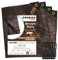 DASKIGO 3 x 3 M Heavy Duty 240GSM Brown Pure Extra Reinforced Tarpaulin Cover Waterproof Sheet & 6 Pcs Bungee Balls