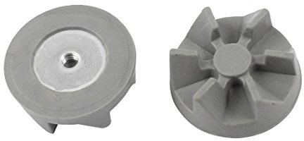 Ruilogod Equipo de embrague de acoplamiento para el hogar para la licuadora 6 36mm DIA 2PCS GRIS