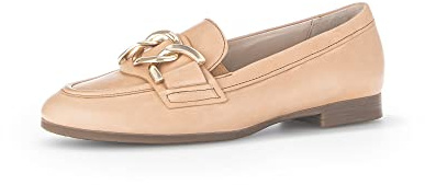Gabor Damen Slipper, Frauen Slip On,Moderate Mehrweite (G),Slides,Schlupfschuhe,schluepfschuhe,Loafer,Slip-ons,Peanut (Gold),41 EU / 7.5 UK