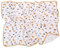 Musselin Babydecke Sommer für Babys Kinder dünne atmungsaktive Sommerdecke Puckdecke Baumwolle Mädchen Junge 110x150cm
