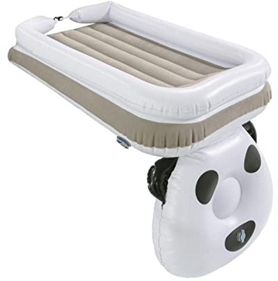 Zankie Aufblasbares -Reisebett Mit Sicherheitsgurt, Baby-Reiseflugzeugbett Mit Handpumpe, Aufblasbares Flugzeug-Autobett Für Kleinkinder, Tragbares Kleinkinderbett Für Reisen Und Camping