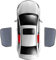 POLYES Auto Seitenfenster Sonnenschutz Für BMW 3 Series Touring E91 2004-2011, Magnetischer Sonnenblende Front Heck Seitenscheibe UV Schutz Autofenster Netz Blendschutz,B/2pcs Rear Window