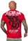 Yakuza Herren FU T-Shirt, Ribbon Red, 3XL