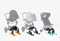 SNÖWALK Kinderwagen ski