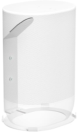Dinghosen Heavy-duty Wall Mount Bracket for Sonos Move 2 and Move Mount Indoor/Outdoor Easy to Install Speaker Mount for Sonos Move Wall Mount Hook, White
