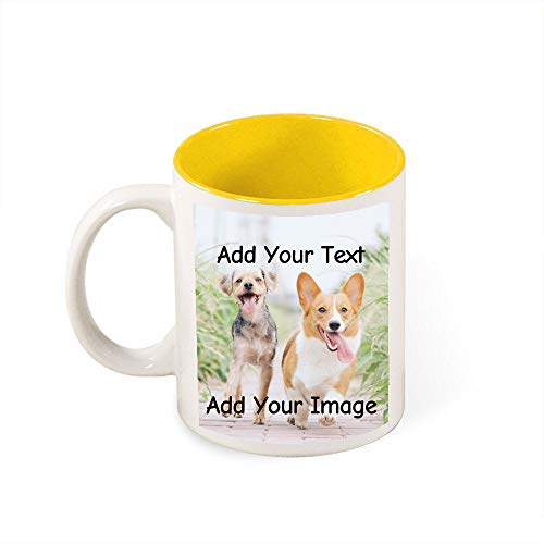 Taza de café Taza personalizada con el nombre de su querida mascota y una foto de mascota Regalo personalizado for ella, él, niño, niña, esposo, esposa, hombres, mujeres Taza blanca Taza de café/té -