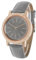 Zeit-Bar Funk-Armbanduhr Damen, Holz-Gehäuse, Echtleder-Uhrband