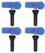 Reifendrucksensor Luftdrucksensor RDKS Sensoren Reifendruckkontrolle Reifendruckkontrollsystem Sensor Radsensor Gummiventil für Corsa E Meriva B Mokka X Adam