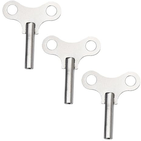 KITANDOVE 3stücke Stahl-uhrenaufzieh-schlüssel Verschleißfeste Langlebige Aufziehwerkzeuge Für Antike Und Moderne Uhren Mit Durchmesser Für Professionelle Anwendungen