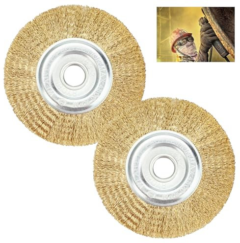 1 Stück Gloria Multibrush Fugenbürste, Messingbürste, Ersatzbürste, Gloria Drahtbürste zur Fugenreinigung, Multi Brush Gloria Fugenreiniger Unkraut, Gardena Fugenbürste zum Entfernt Unkraut und Moos