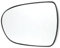 GLYGLY Spiegelglas Ersatz für Hyundai i40 2012–2020, Außenspiegel Glas Asphärisch, Außenspiegel Verstellbar Geeignet ABS Seitenspiegelglas,Left