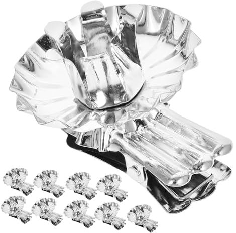 OFFSCH 36 Stück Weihnachtskerzenhalter Clips Aus Eisen Metall Teelichthalter Für Weihnachtsbaum Deko Kerzenklammern Stabile Kerzenhalterclips Für Festliche Stimmung