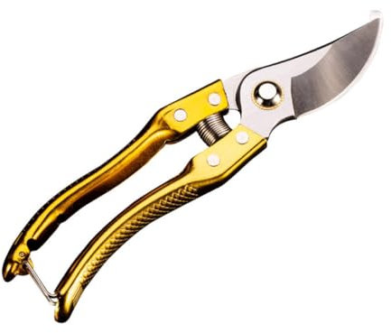 Happyyami 1stück Astschneider Ergonomisches Effizientes Schneidwerkzeug Für Obstbäume Und Bonsai Gold Professionelle Gartenschere Für Müheloses Trimmen Und Pflege