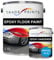 2 Pack Epoxy Garage Concrete Floor Paint - 2.5 Litre (Gentian Blue BS18E53)