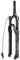 GJYDPU Forcella MTB 26/27,5/29 Sospensione Aria 120mm Corsa, Lega Alluminio Blocco Remoto, Tubo Dritto/Conico per Bici da Montagna