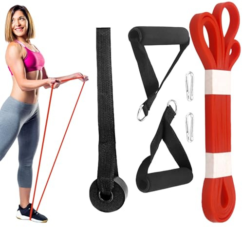Widerstandsbänder-Set | elastische Latexbänder für Klimmzüge, elastisches Krafttraining für Muskeln, Fitness, Zuhause, Körperdehnung für Männer, Frauen,