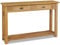 vidaXL Teak Massiv Konsolentisch mit 2 Schubladen Kolonialstil Konsole Beistelltisch Sideboard Flurtisch Ablagetisch Frisiertisch Holztisch 120x30x80cm